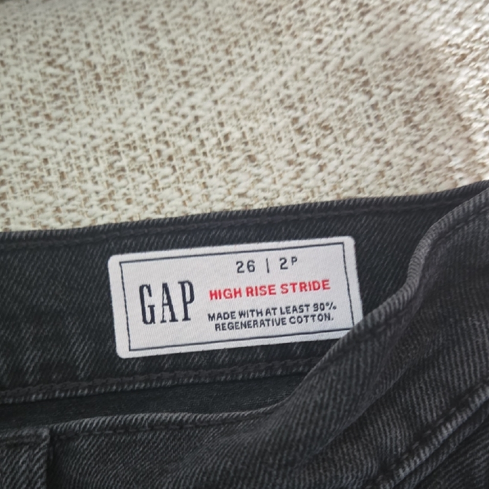 Women Gap High Rise Stride Petite - Picture 4 of 5